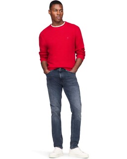 Foto 4 | Jersey Tommy Hilfiger Con Cuello Redondo Estructurado 9gg Para Hombre - Venta Internacional.