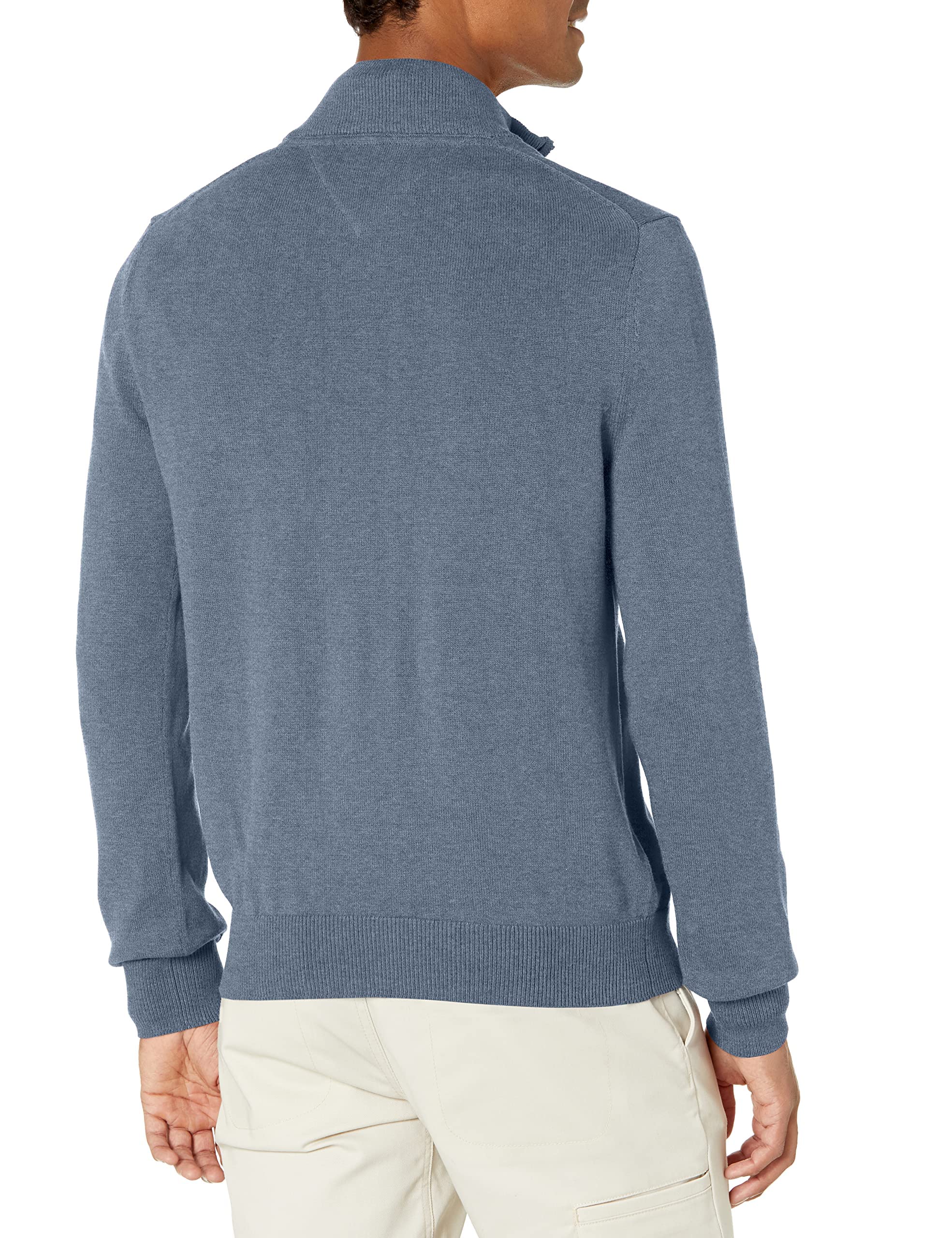 Foto 2 | Jersey Tommy Hilfiger Azul de Algodón con Cremallera para Hombre - Venta Internacional