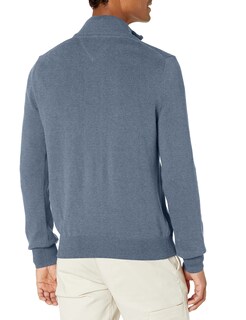 Foto 2 | Jersey Tommy Hilfiger Azul de Algodón con Cremallera para Hombre - Venta Internacional