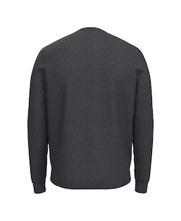 Foto 6 | Jersey Tommy Hilfiger Liso Con Cuello Redondo Para Hombre, Color Gris Antracita - Venta Internacional.
