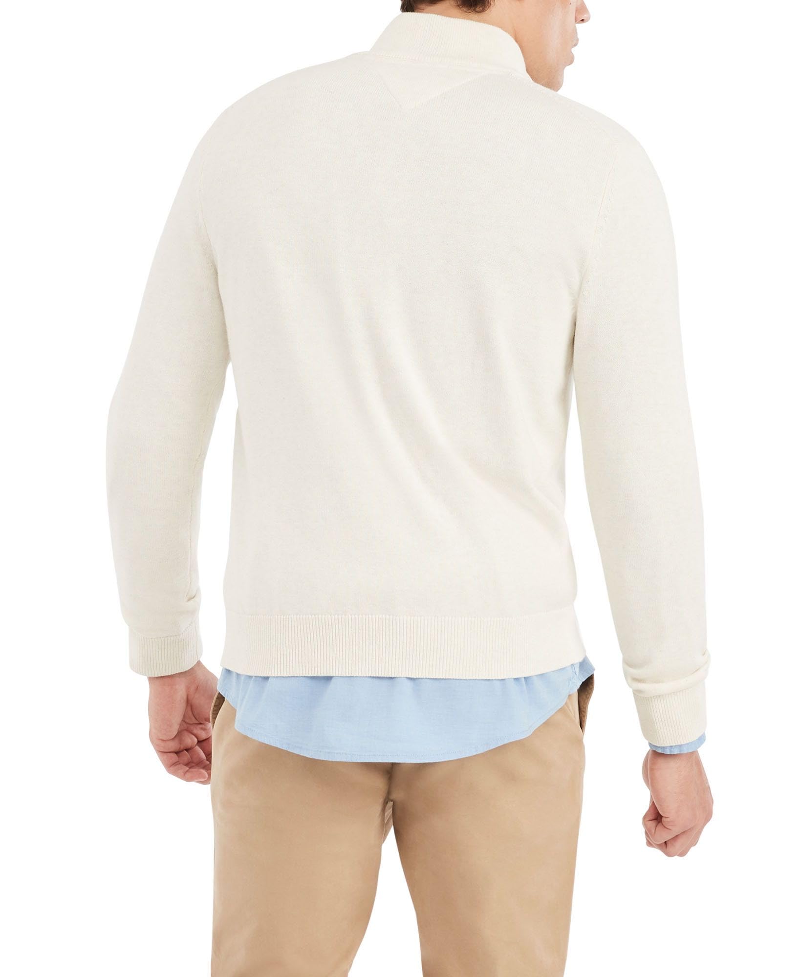 Foto 4 pulgar | Jersey Tommy Hilfiger para Hombre Manga Larga de Algodón con Cremallera - Venta Internacional