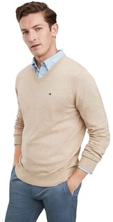 Foto 1 | Suéter Tommy Hilfiger con Cuello en V para Hombre- Venta Internacional