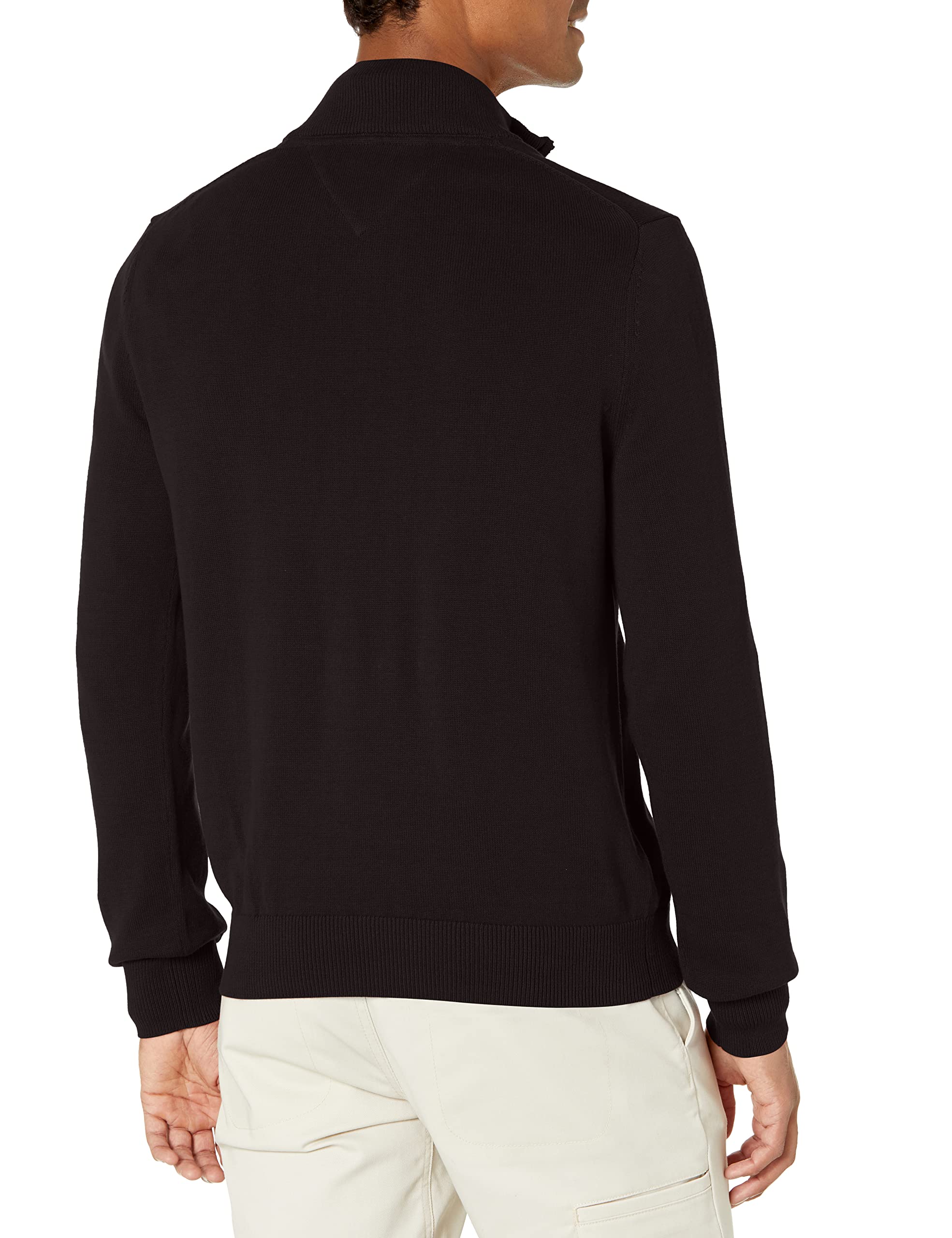 Foto 2 | Jersey Tommy Hilfiger Manga Larga Negro para Hombre - Venta Internacional