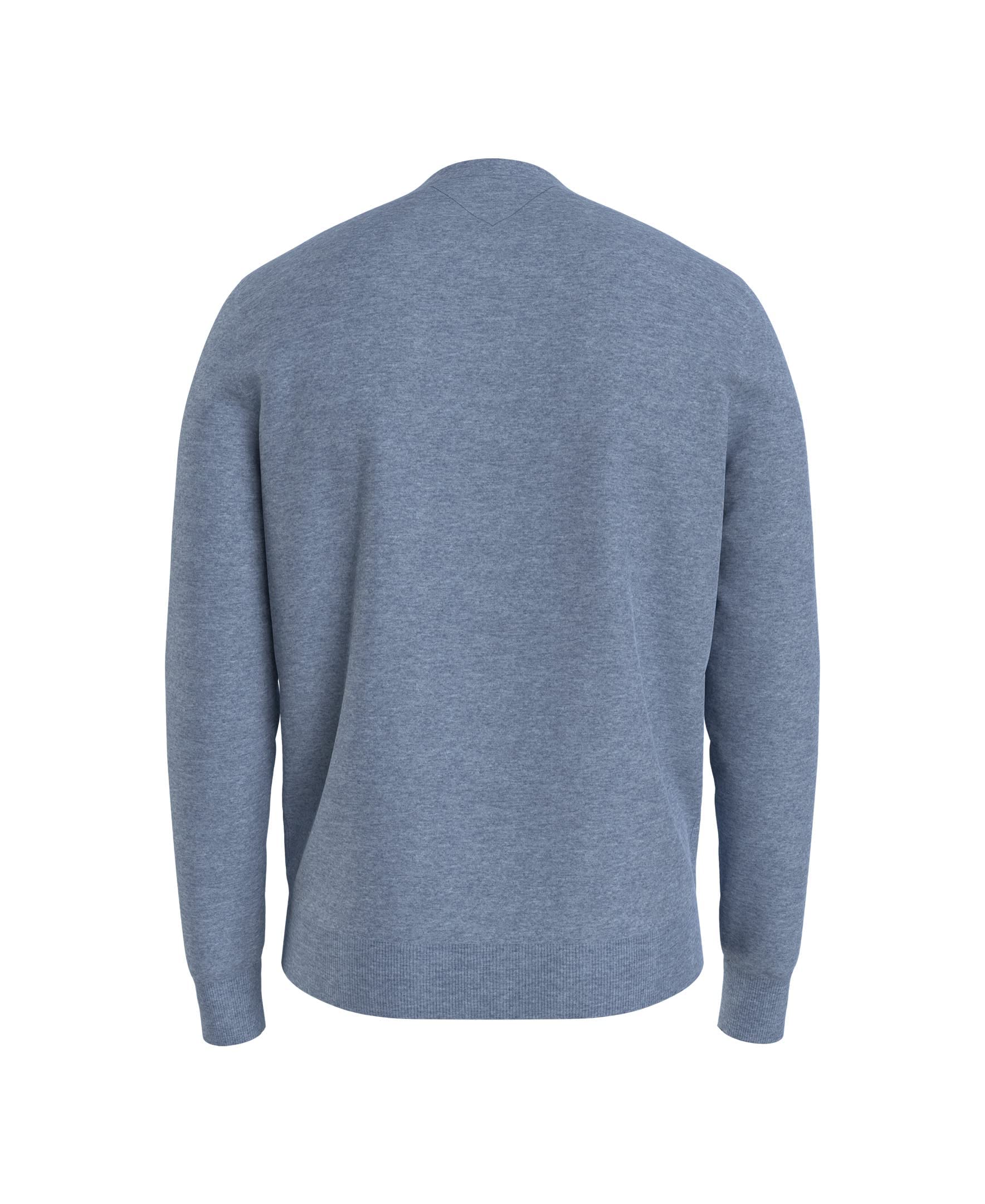 Foto 7 pulgar | Jersey Tommy Hilfiger Liso Cuello Redondo Azul para Hombre - Venta Internacional