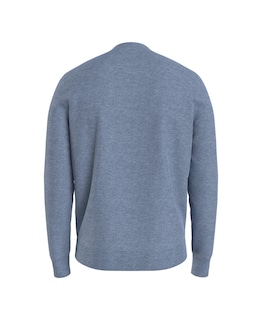 Foto 6 | Jersey Tommy Hilfiger Liso Cuello Redondo Azul para Hombre - Venta Internacional