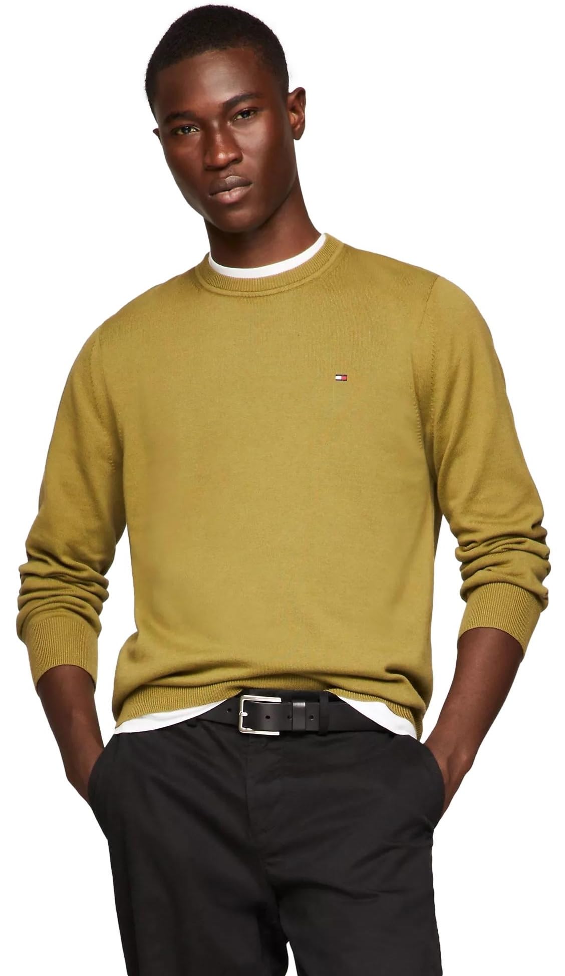 Foto 1 | Suéter Tommy Hilfiger con Cuello Redondo para Hombre- Venta Internacional