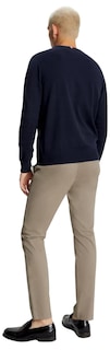 Foto 4 | Suéter Tommy Hilfiger con Cuello en V Azul Marino para Hombre - Venta Internacional
