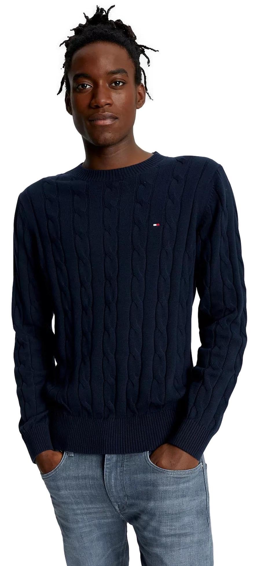 Foto 1 | Jersey Tommy Hilfiger Cable Knit para Hombre - Venta Internacional