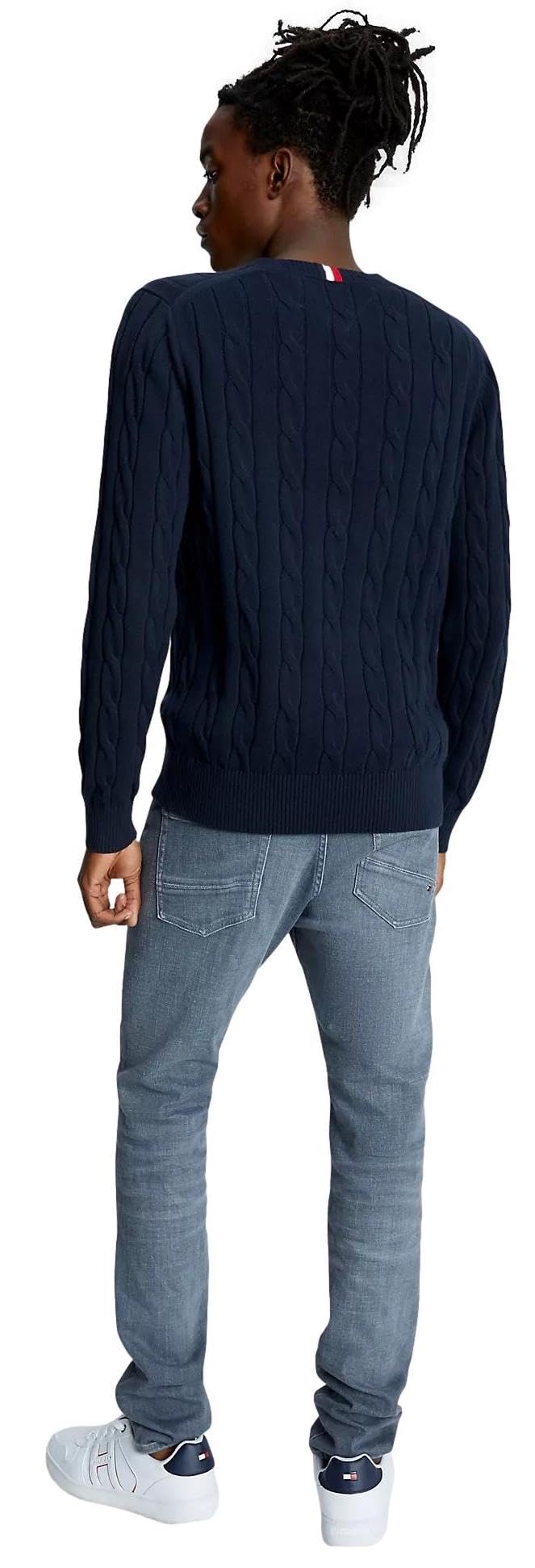 Foto 4 | Jersey Tommy Hilfiger Cable Knit para Hombre - Venta Internacional