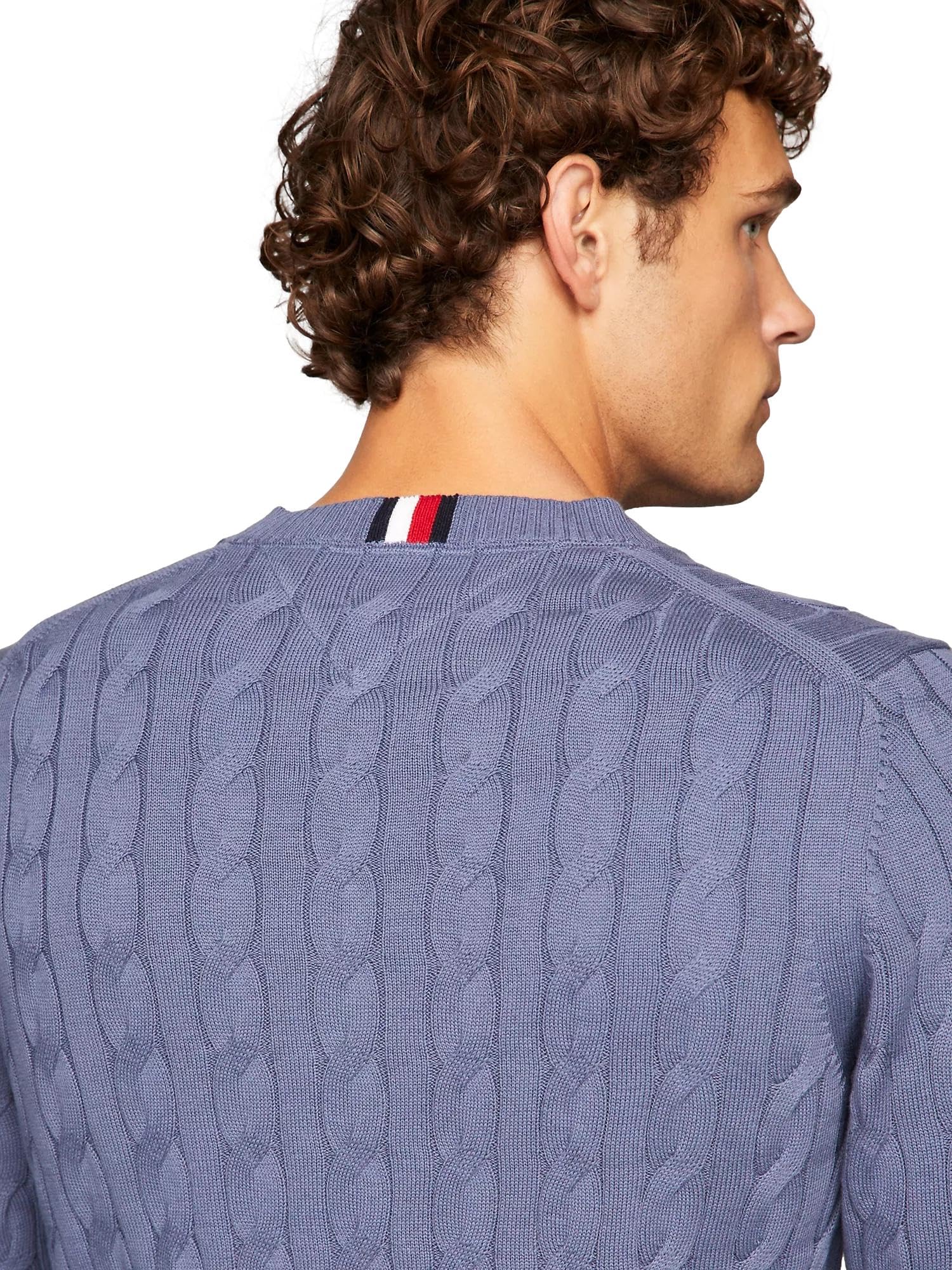 Foto 4 pulgar | Suéter Tommy Hilfiger Cable Knit para Hombre- Venta Internacional