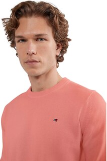 Foto 3 | Jersey Tommy Hilfiger Rojo Liso para Hombre - Venta Internacional