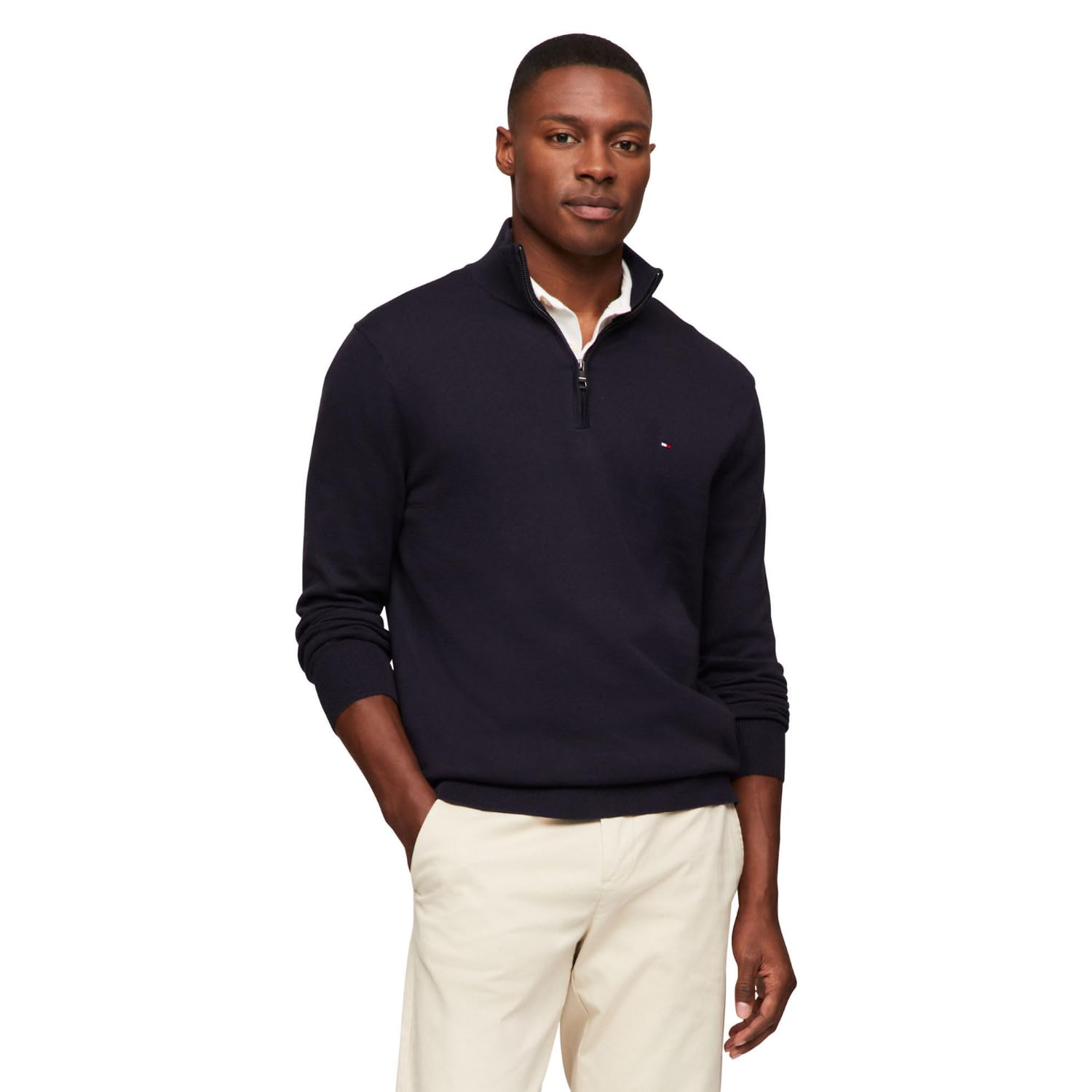 Foto 2 pulgar | Jersey Tommy Hilfiger Essential Algodón para Hombre - Venta Internacional