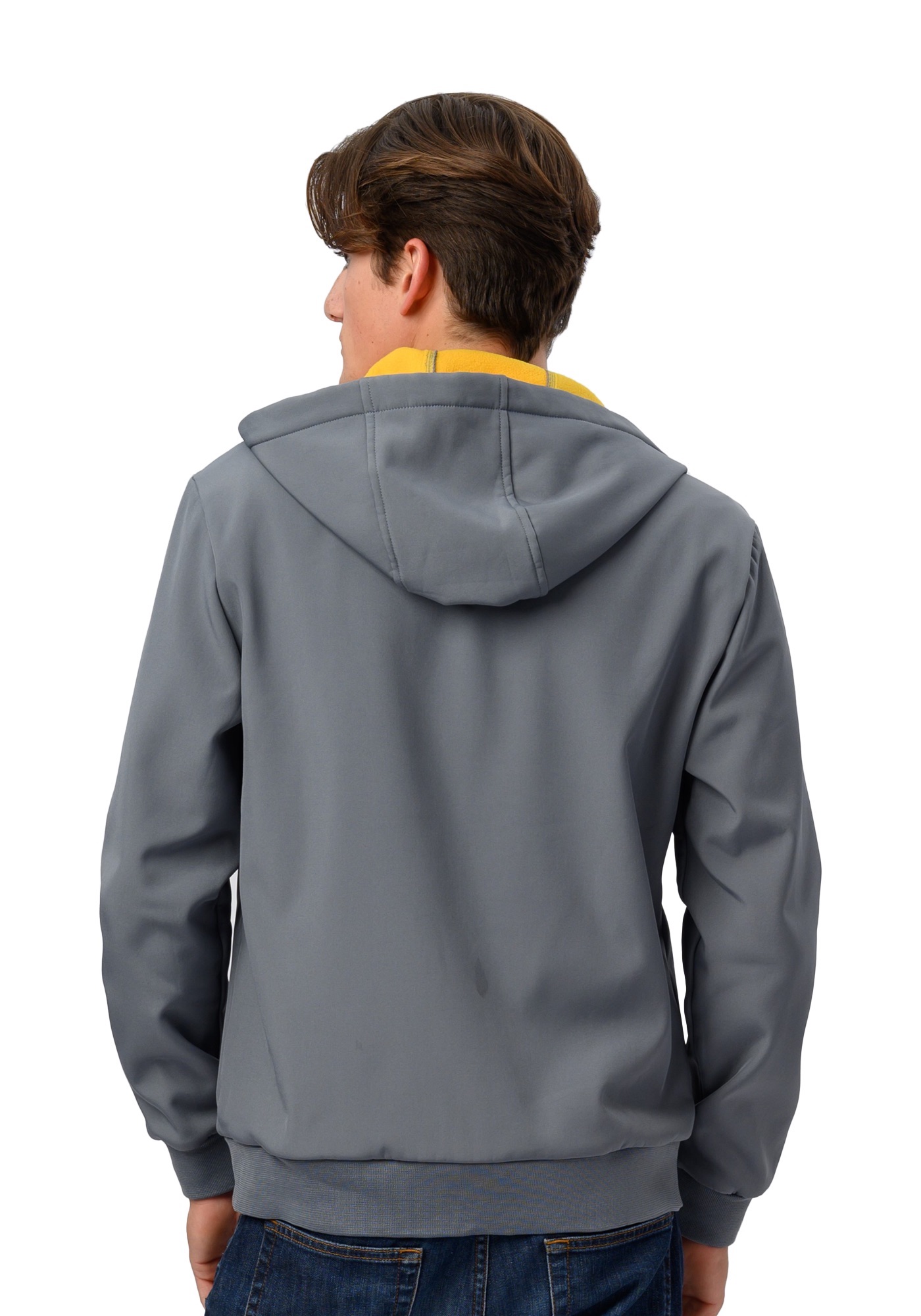 Foto 2 | Sudadera Hoodie De Hombre Refinery Republic Color Gris