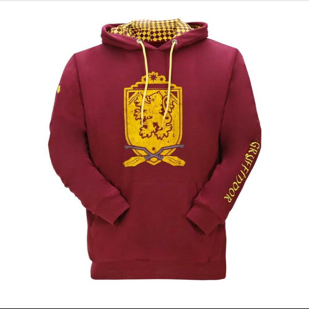 Foto 2 pulgar | Sudadera con Capucha K-Swiss Harry Potter Smhp3 color Vino para Hombre