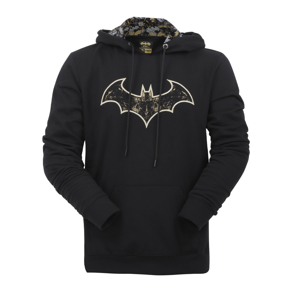 Foto 2 pulgar | Sudadera Batman Smbm1 K-Swiss color Negro para Hombre