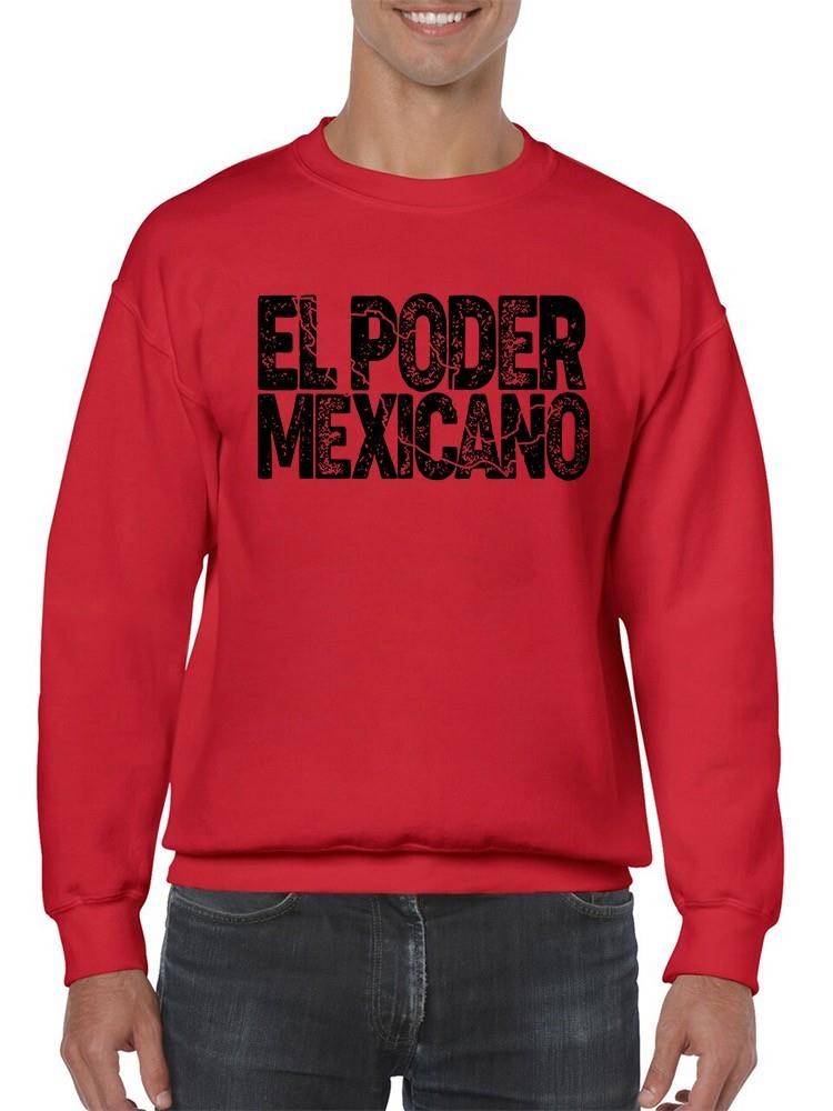 Foto 2 pulgar | Sudadera Smartprintsink Para Hombre  El Poder Mexicano