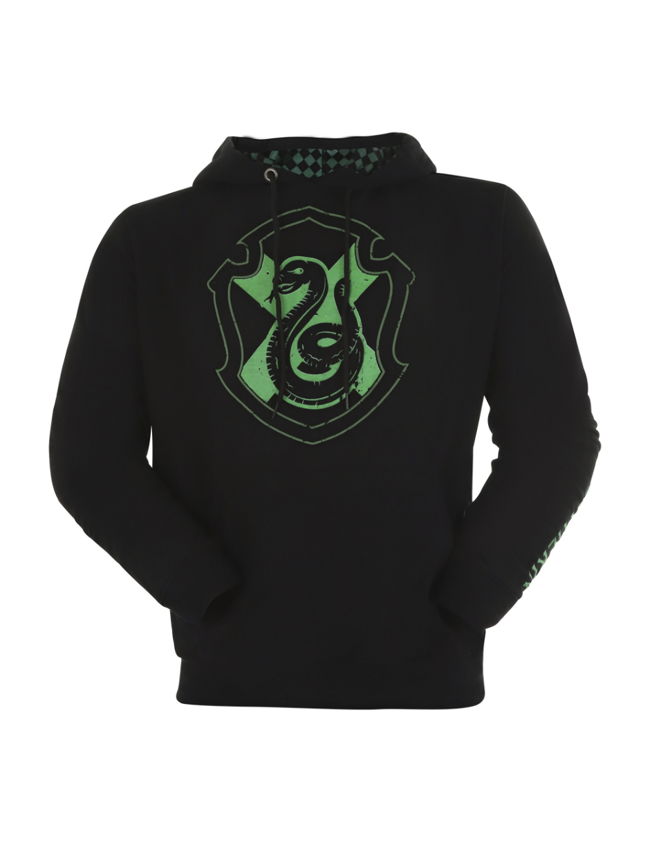 Foto 2 pulgar | Sudadera K-SWISS color Negro Harry Potter Slytherin