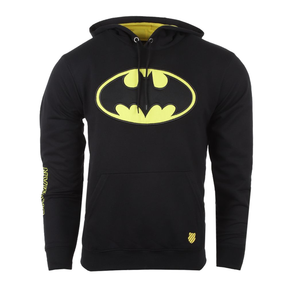 Foto 2 pulgar | Sudadera K-SWISS SVIKSNEG color Negro Cerrada de Caballero Diseño Batman