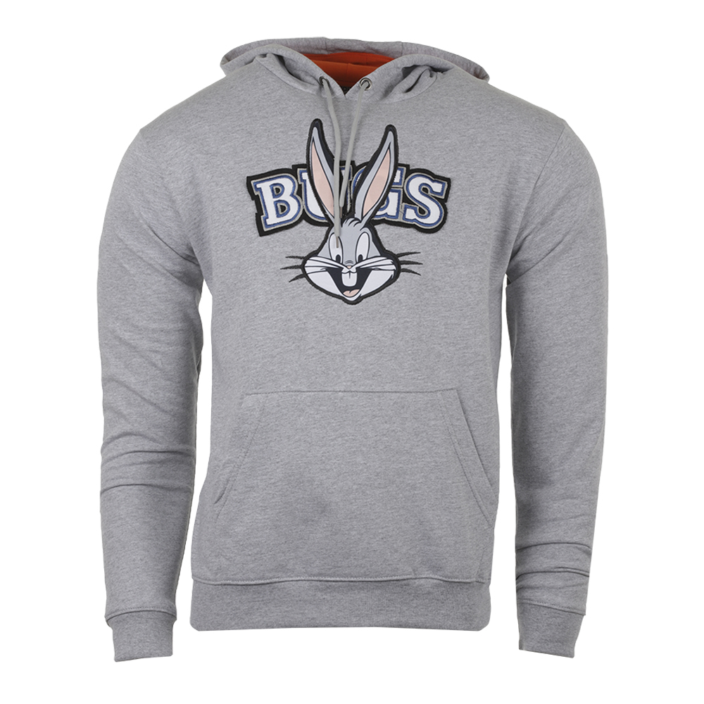 Foto 2 pulgar | Sudadera K-SWISS SFUKSGRI color Gris Cerrada Diseño Bugs Bunny de Caballero