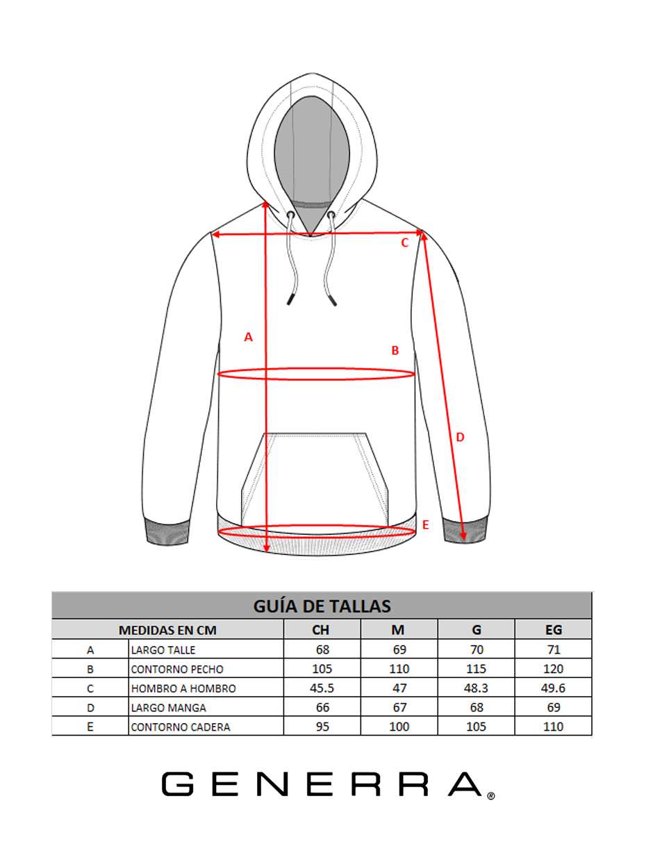 Foto 6 pulgar | Sudadera Hoddie Moderna Para Hombre Generra 228865