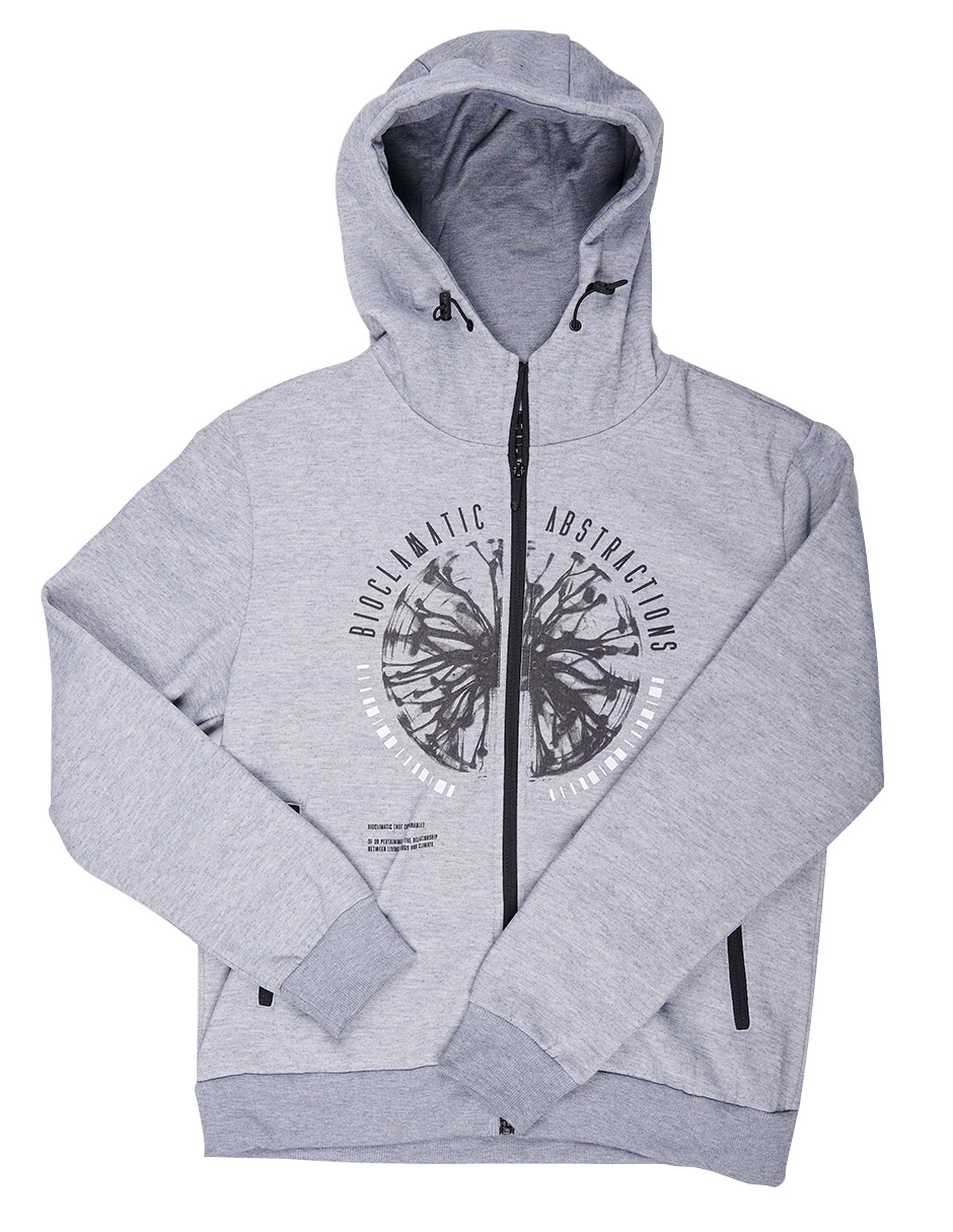 Foto 5 pulgar | Sudadera Hoddie Moderna Generra 228864 color Gris para Hombre