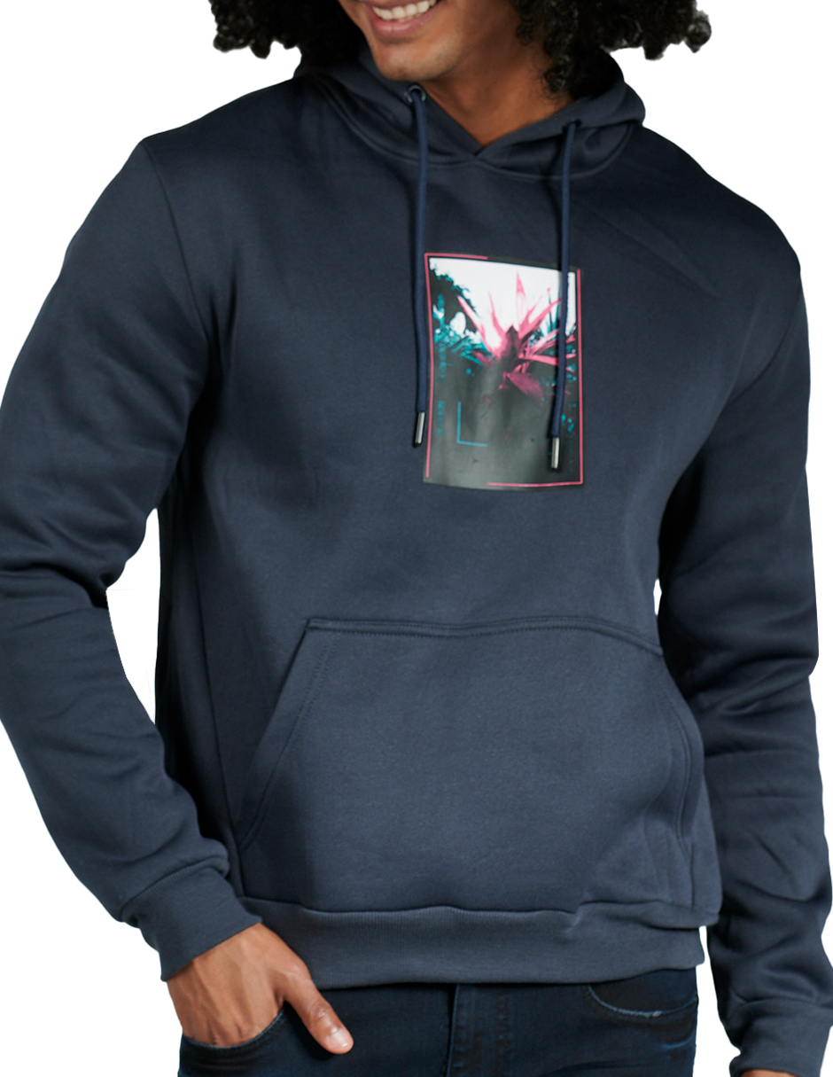 Foto 3 pulgar | Sudadera Hoddie Moderna Generra 228862 para Hombre