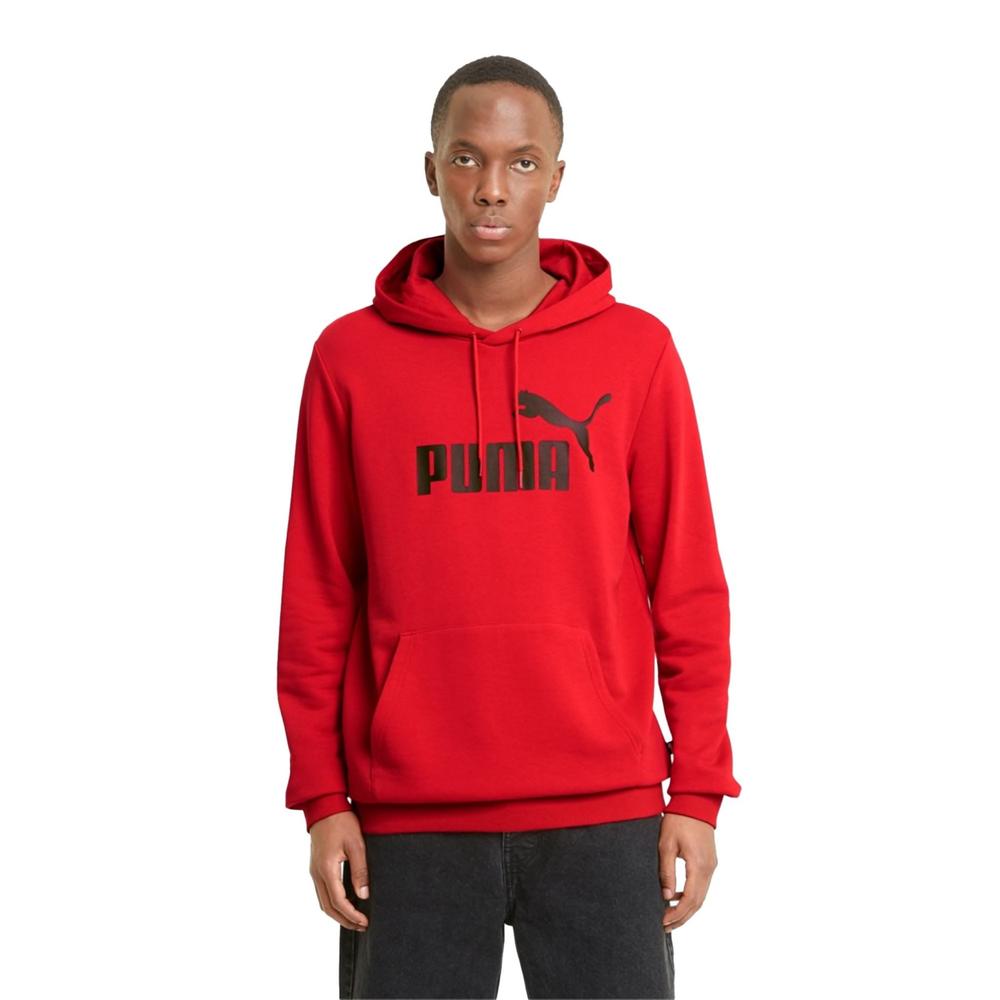 Foto 4 pulgar | Sudadera Puma Ess Big Logo Roja para Hombre