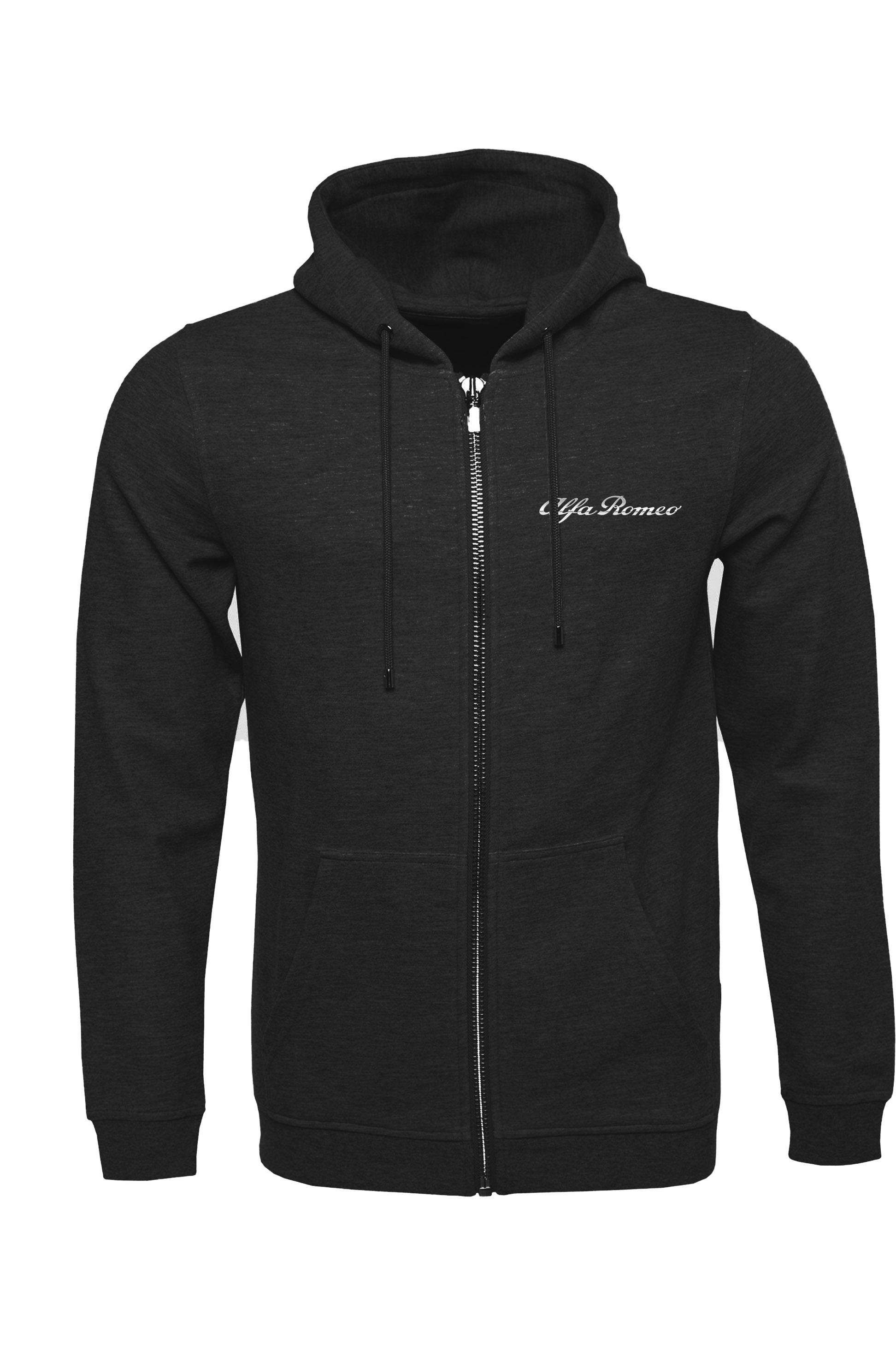 Foto 1 | Sudadera Hoodie Con Cierre Alfa Romeo