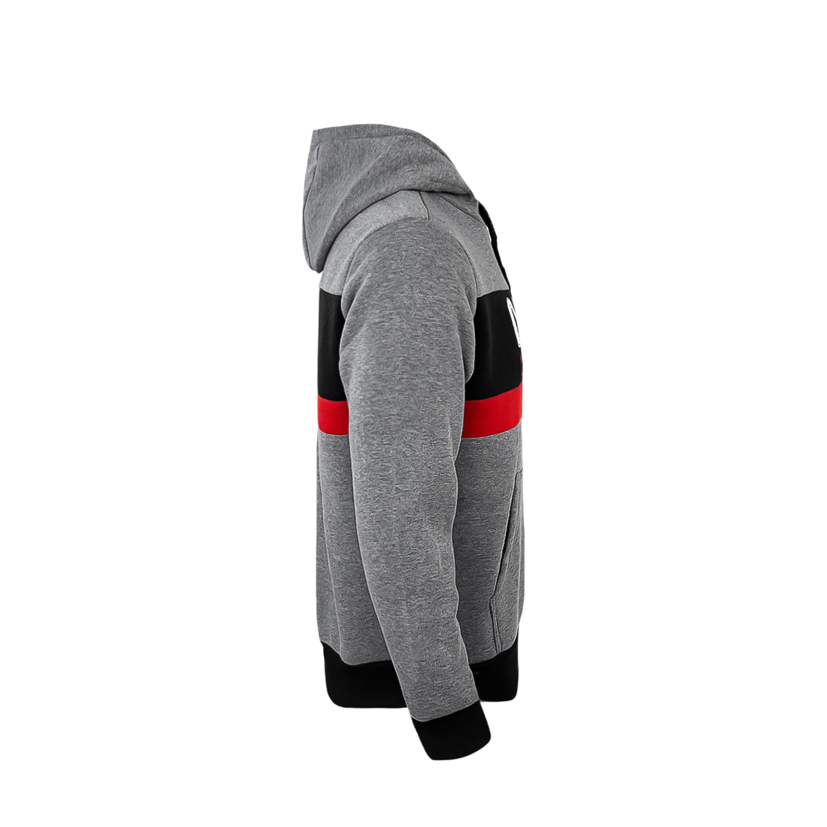 Foto 4 pulgar | Sudadera Nasa color Gris para Hombre