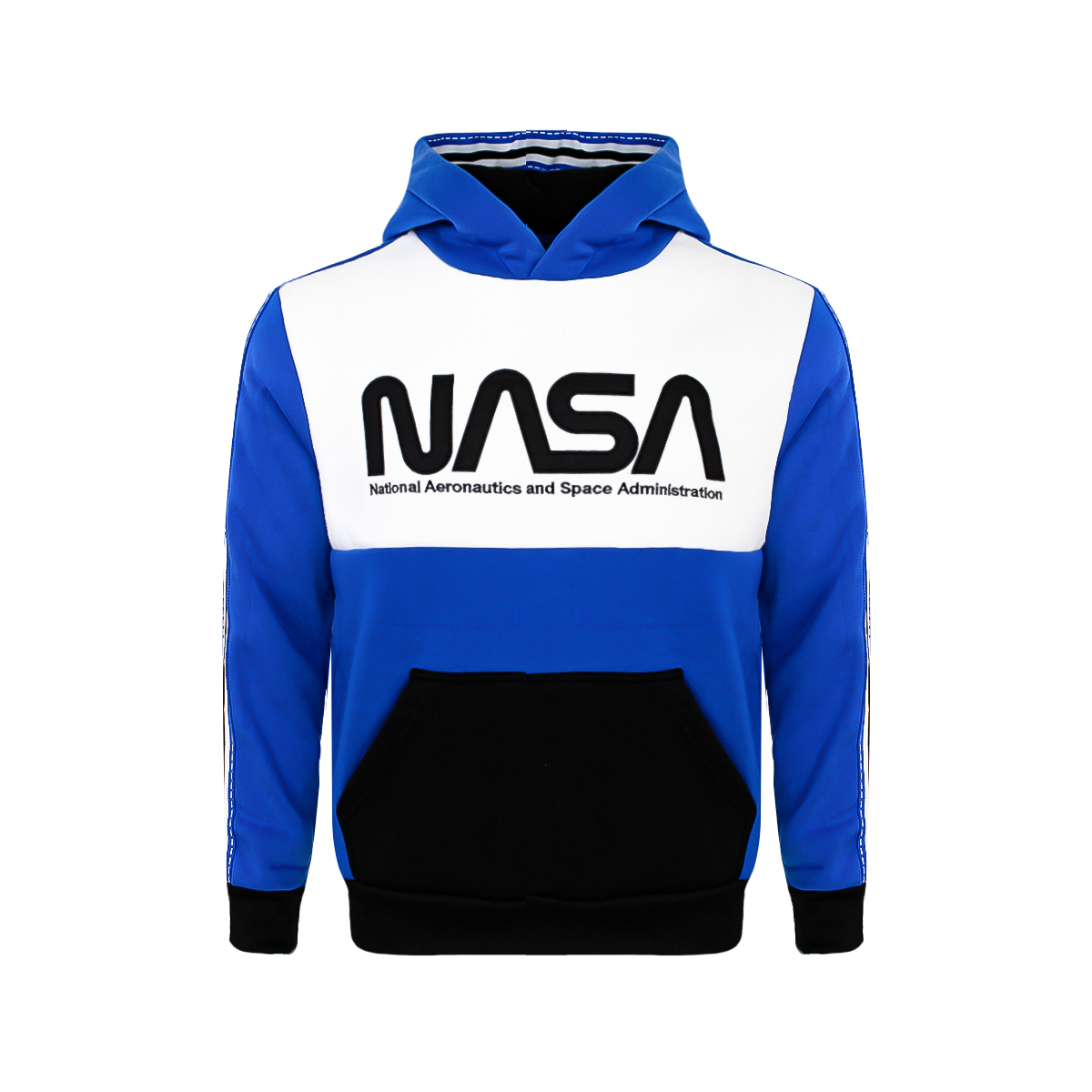 Sudadera con Gorro Nasa color Azul para Hombre