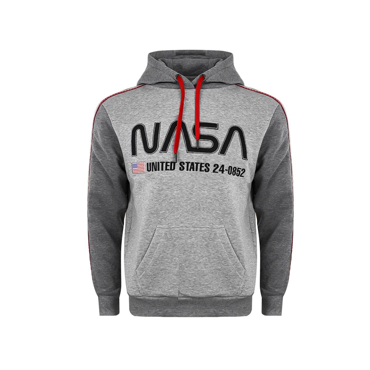 Sudadera Nasa color Gris para Hombre