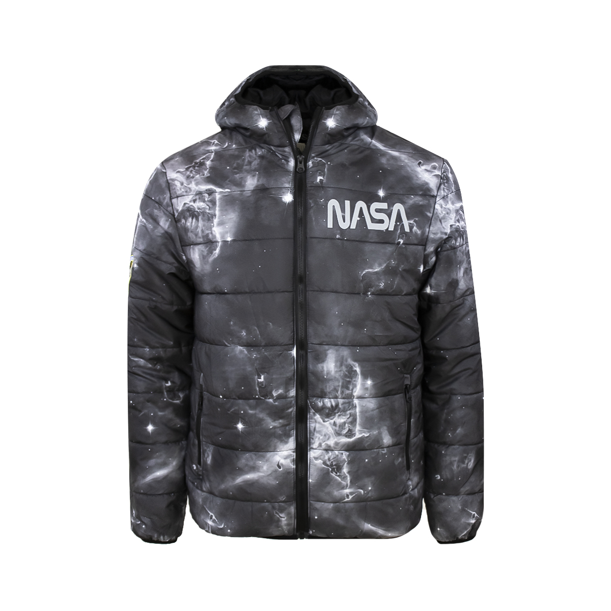 Foto 1 | Sudadera NASA Negra para Caballero