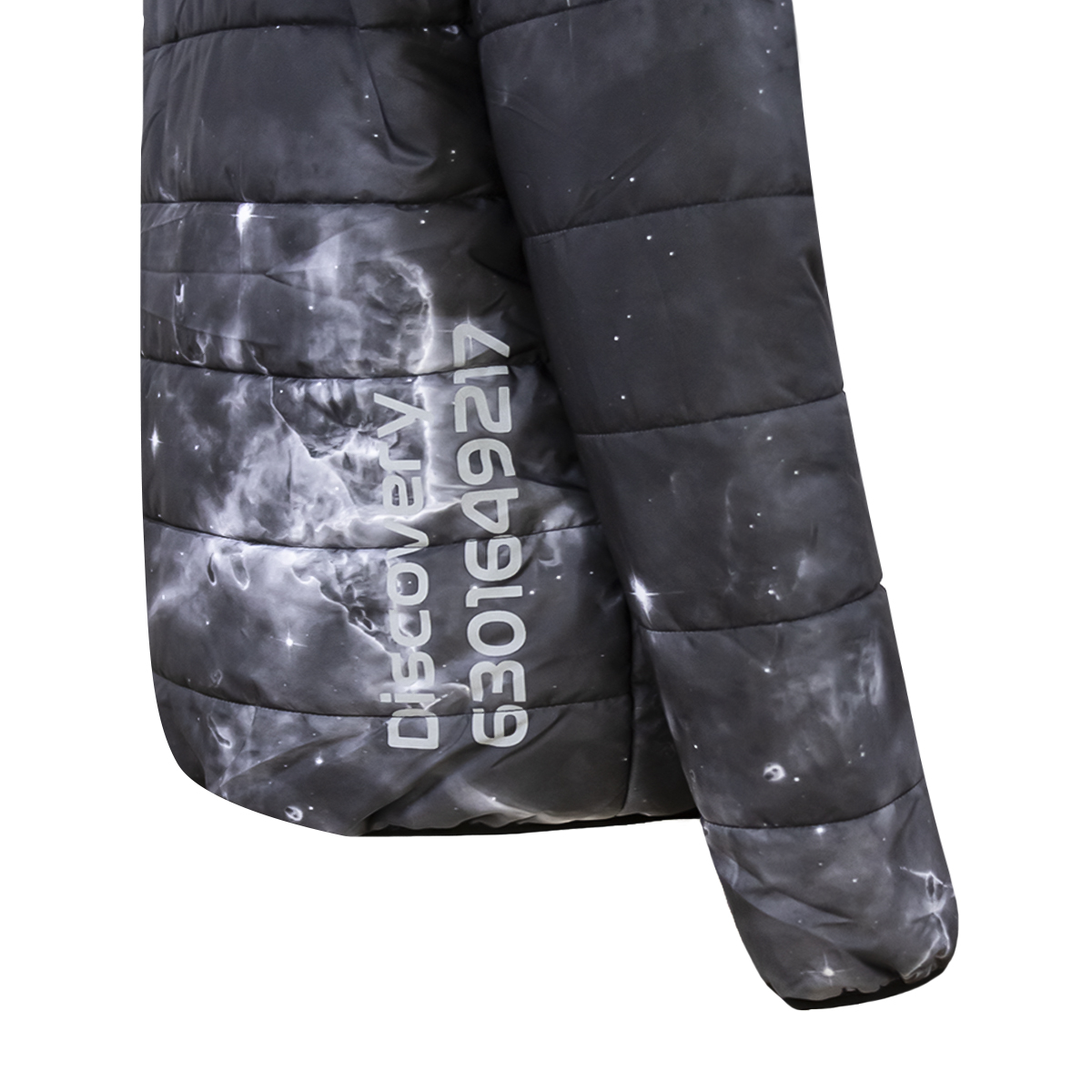 Foto 5 | Sudadera NASA Negra para Caballero