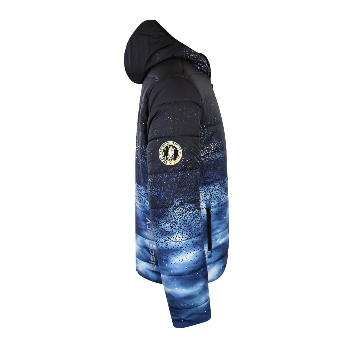 Foto 5 pulgar | Chamarra Nasa Para Caballero Original color azul modelo 134100