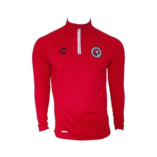 Foto 2 pulgar | Sudadera Charly Roja Xolos Pullover 20/21 para Hombre