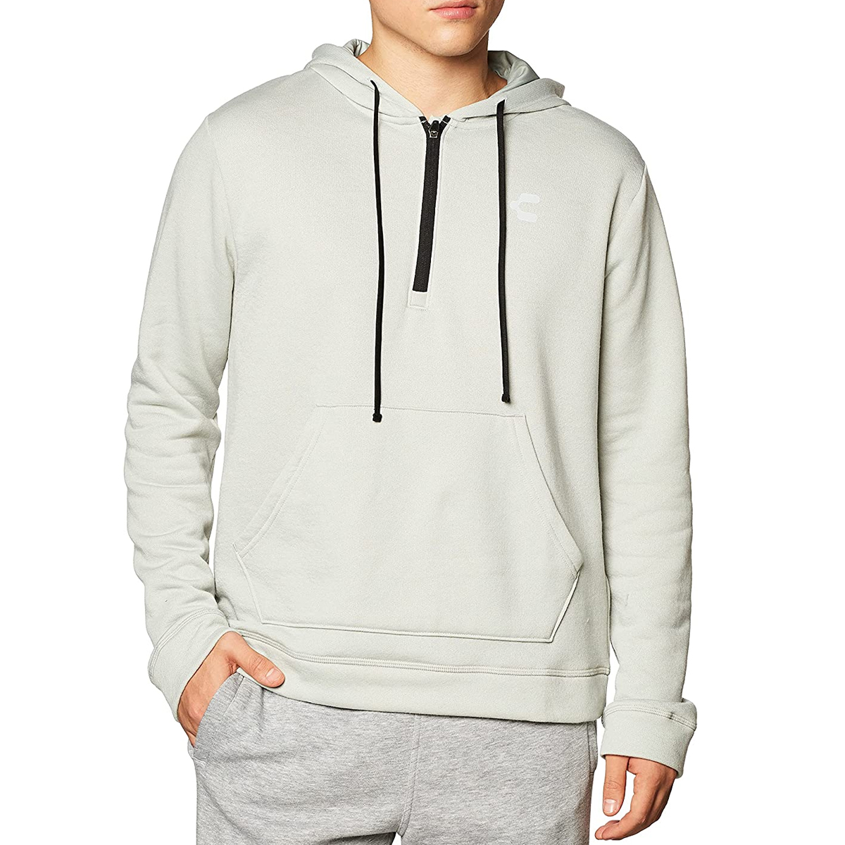 Foto 4 pulgar | Sudadera Charly Hoodie 5011055 Gris para Hombre