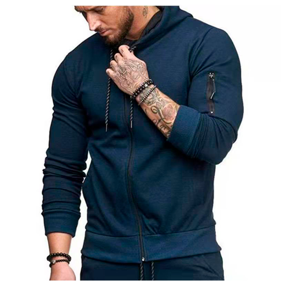 Sudadera Shendy Vendy con Capucha color Azul para Hombre