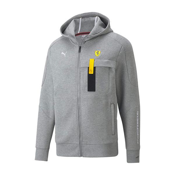 Foto 2 pulgar | Sudadera Puma Ferrari F1 Race T8  Gris para Hombre