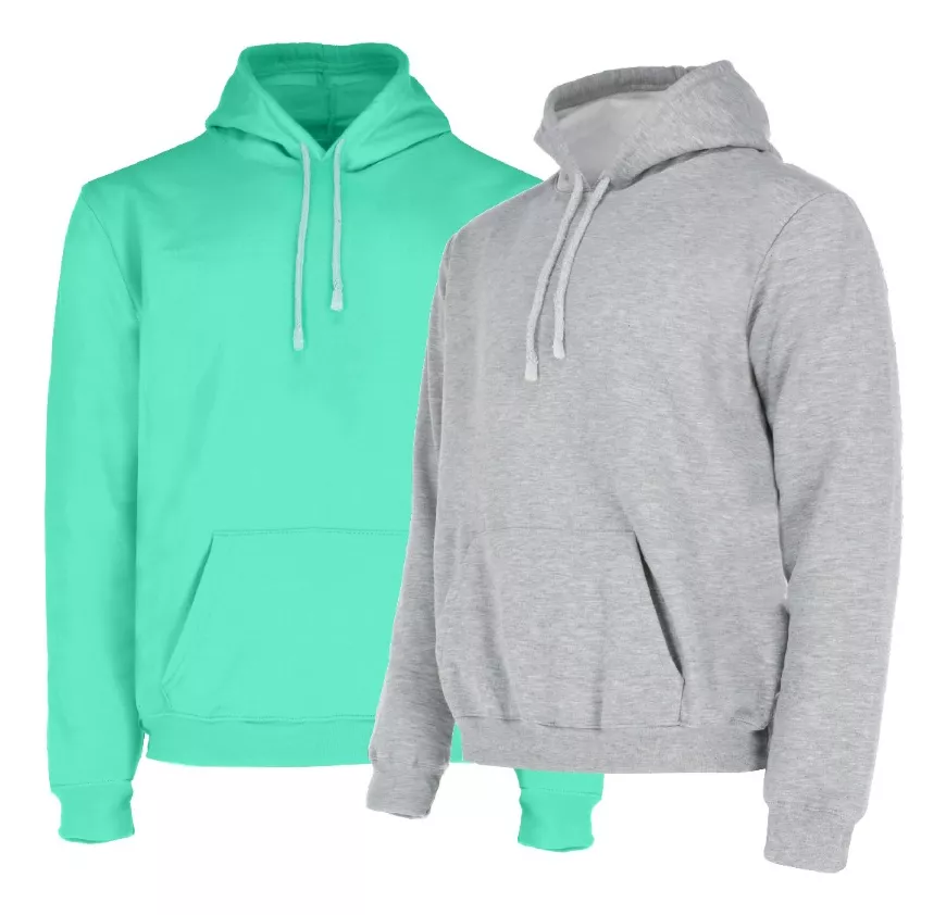 Foto 2 pulgar | Paquete De 2 Sudaderas Hoodie Capucha Para Hombre