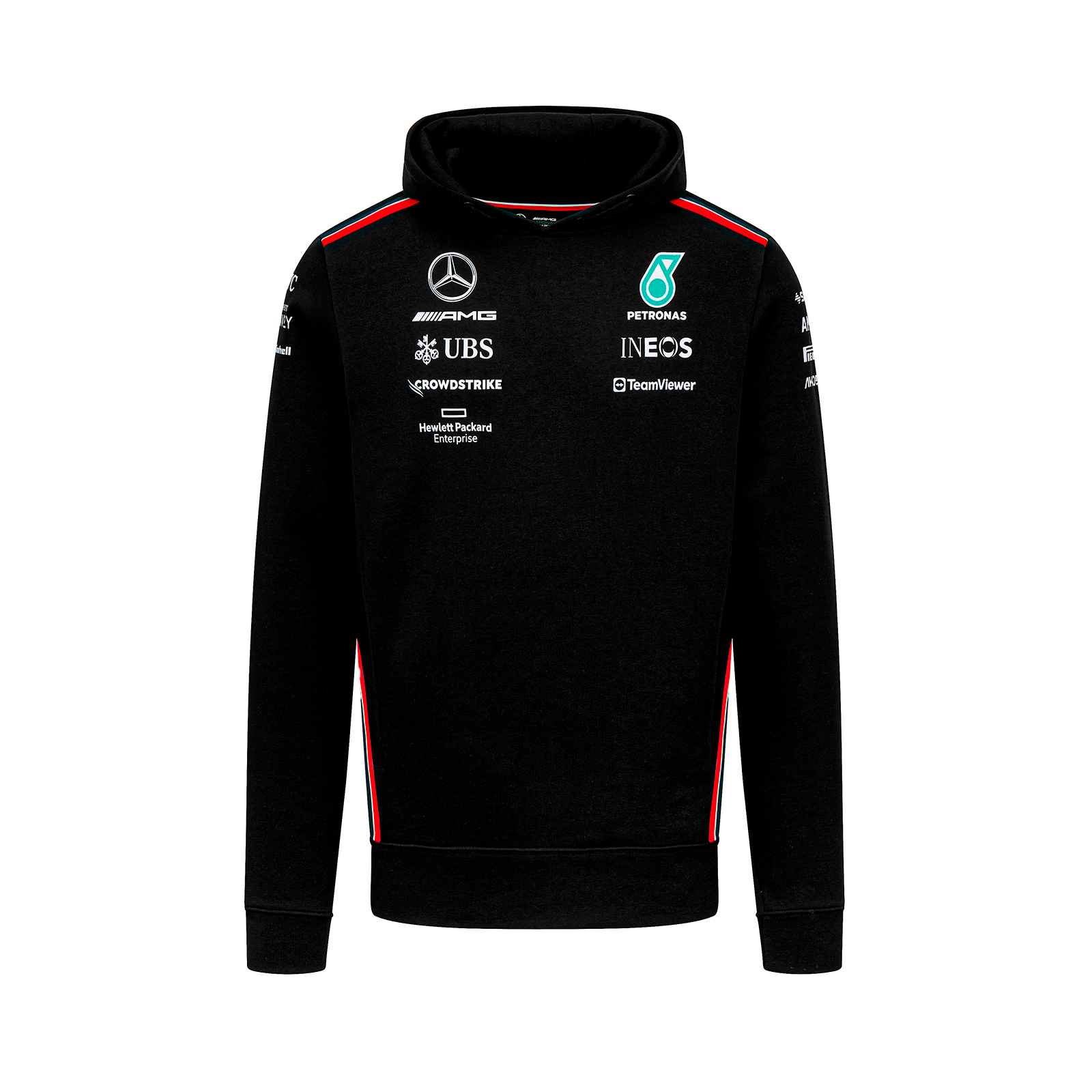 Foto 2 pulgar | Sudadera con Gorro Mercedes Amg Petronas Team F1 2023