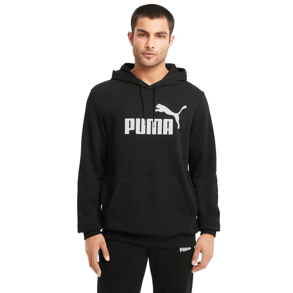 Foto 4 pulgar | Sudadera Puma Ess Big Logo 586686-01 Negra para Hombre