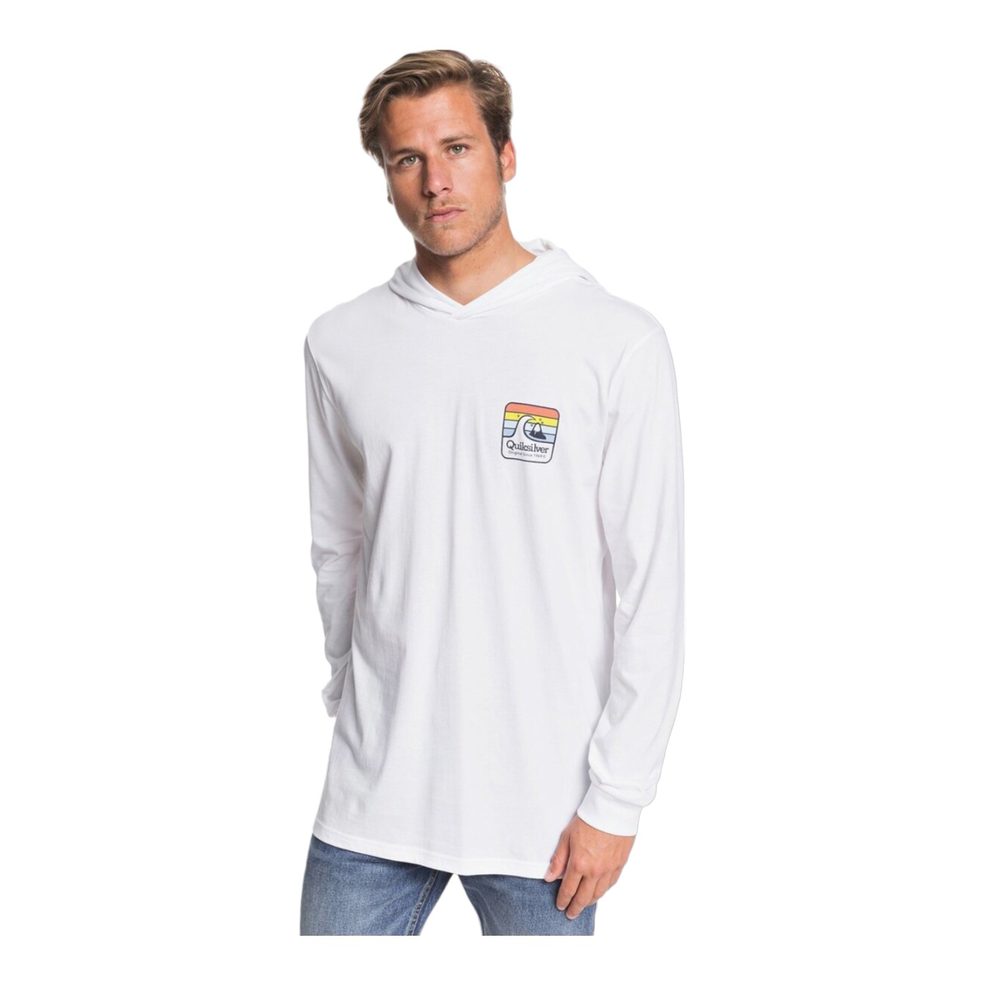 Sudadera Quiksilver Blanca para Hombre