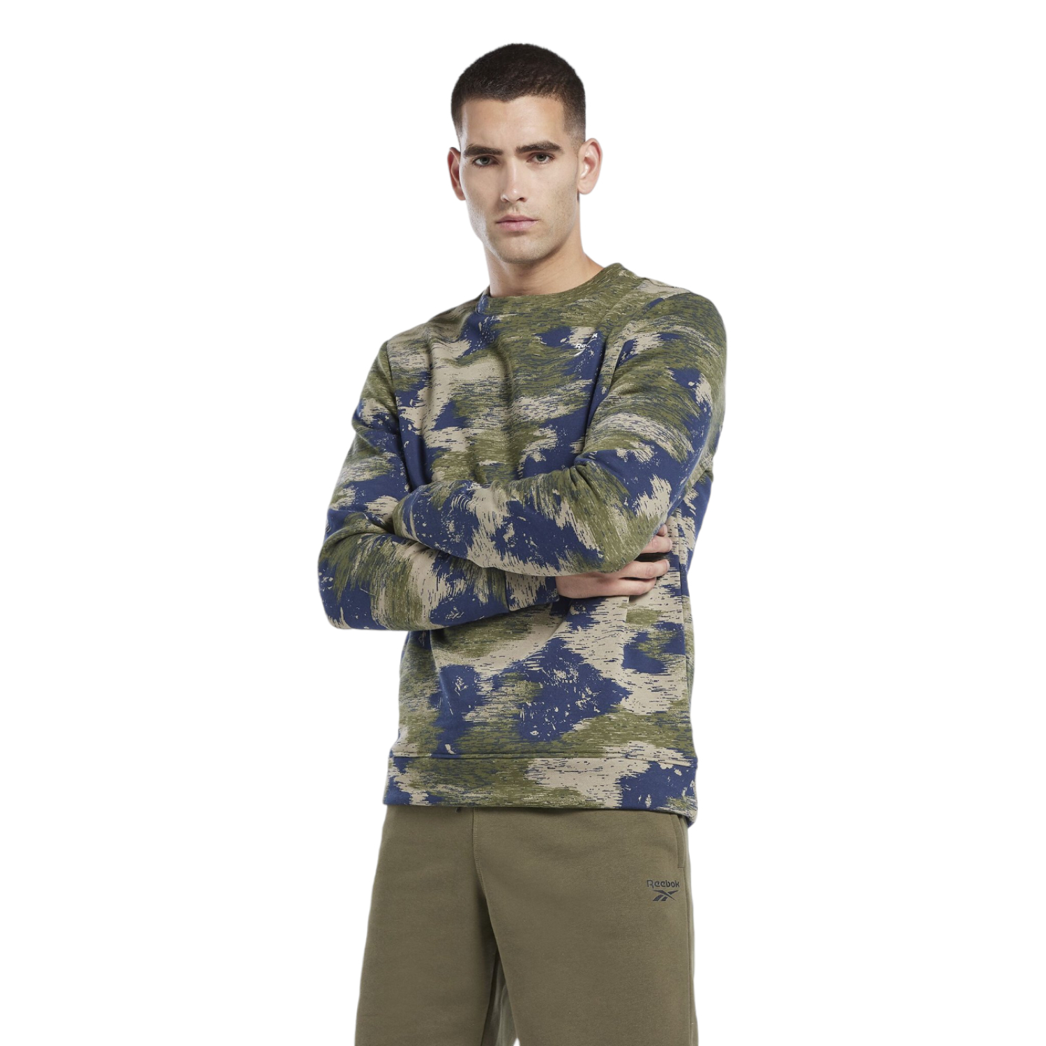 Foto 2 | Sudadera Reebok Hs9424 para Hombre