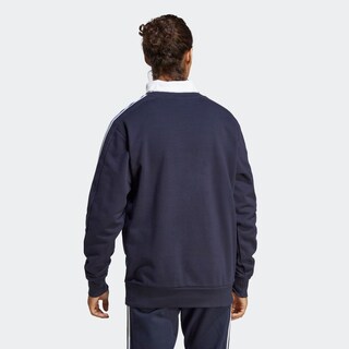 Foto 4 | Sudadera Adidas Essentials 3 Franjas Azul para Hombre