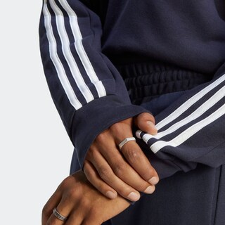 Foto 7 | Sudadera Adidas Essentials 3 Franjas Azul para Hombre