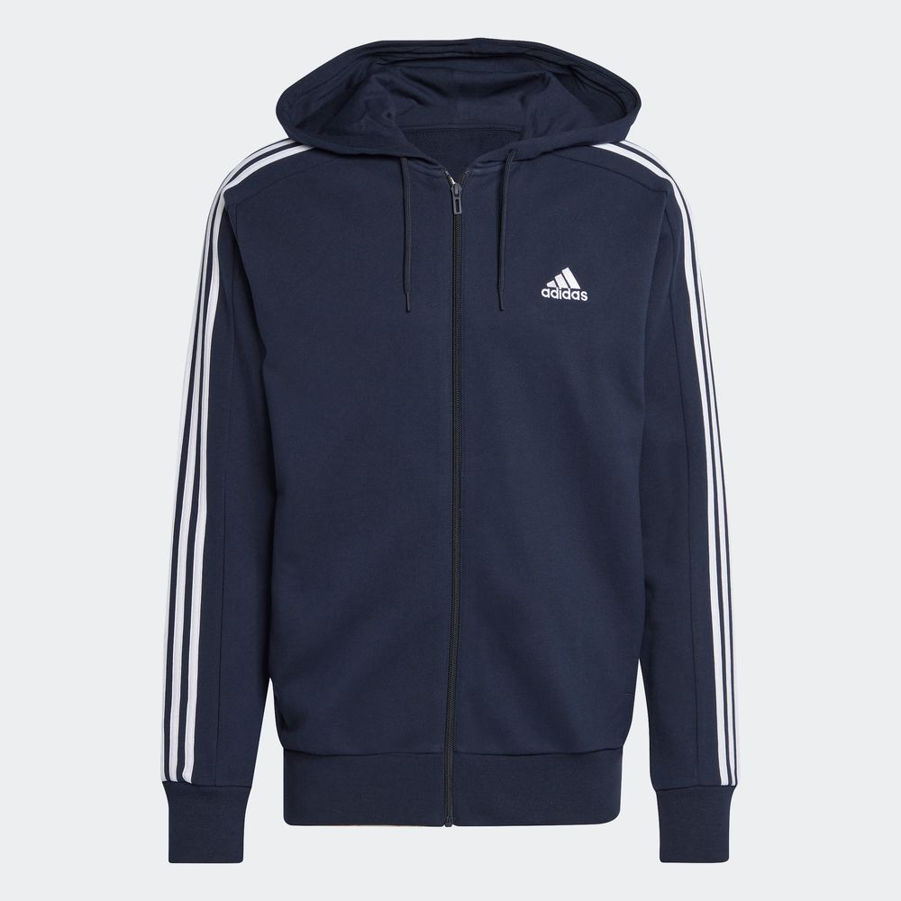 Foto 2 | Sudadera Adidas Essentials Azul con Gorro para Hombre