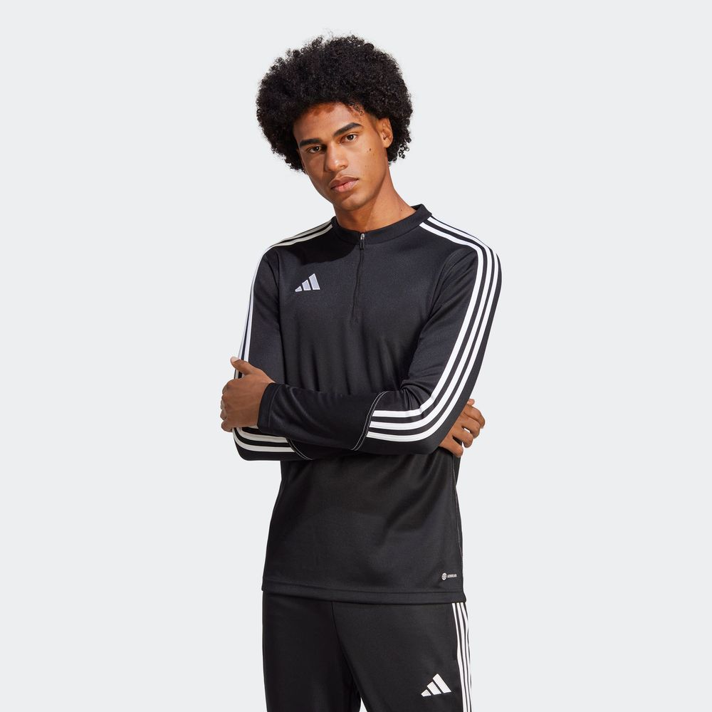 Foto 4 pulgar | Sudadera de Entrenamiento Tiro 23 Club Adidas Negra para Hombre