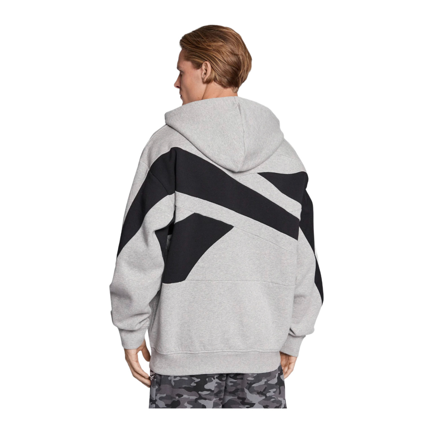 Foto 5 pulgar | Sudadera Reebok Classic Slide Gris Hs6848 Unisex