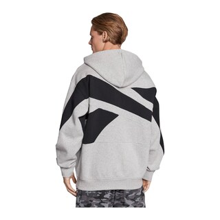 Foto 4 | Sudadera Reebok Classic Slide Gris Hs6848 Unisex