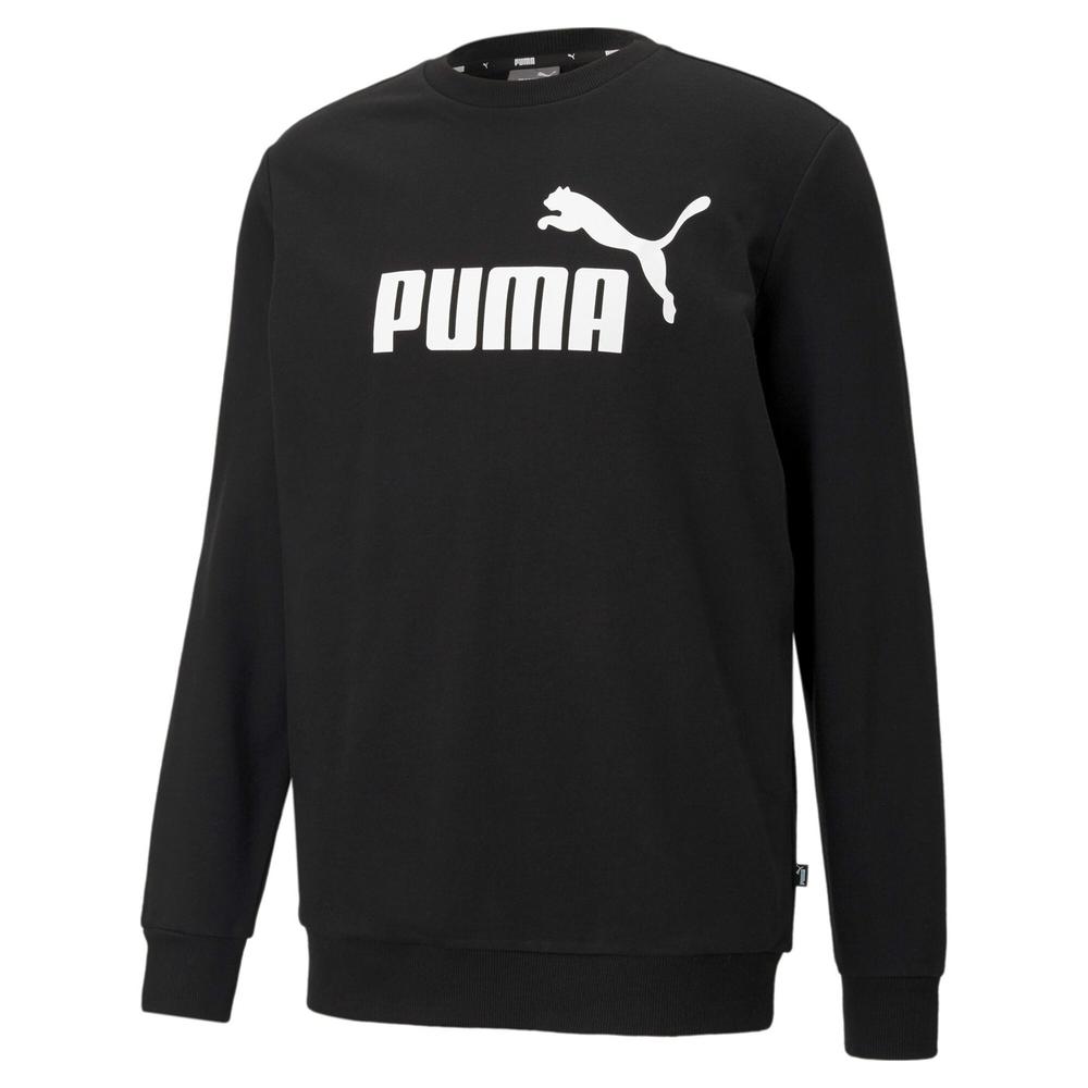 Foto 2 pulgar | Sudadera para Hombre Puma Ess Big Logo Crew Negra